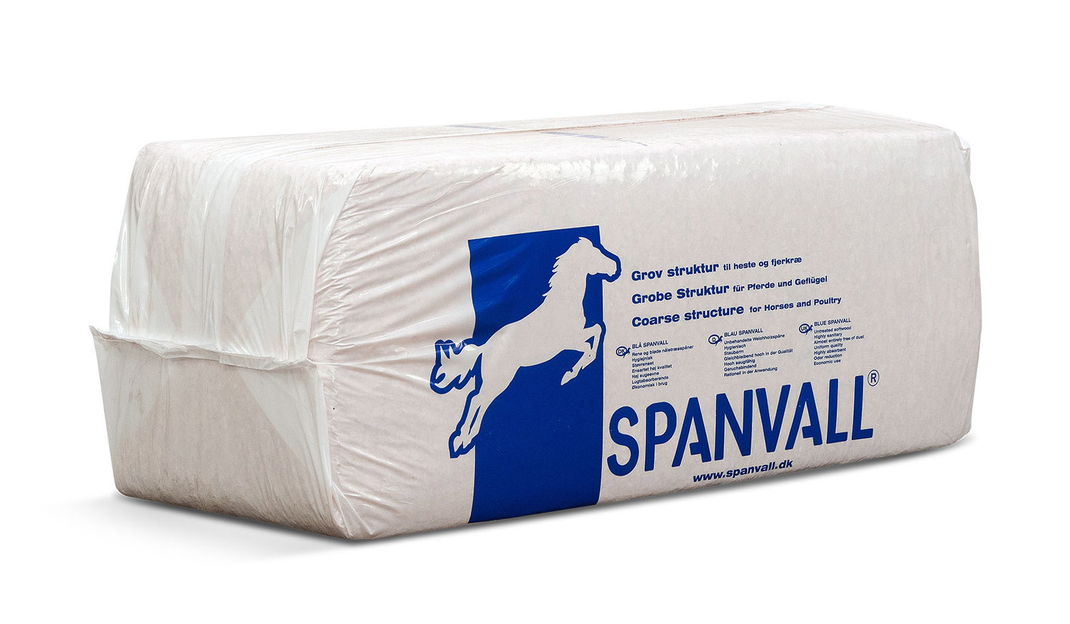 Spanvall grov træspåner til heste og fjerkræ Balle Spanvall grov træspåner til heste og fjerkræ