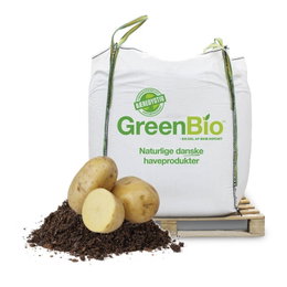 GreenBio kartoffeljord i bigbag GreenBio kartoffeljord i bigbag på palle